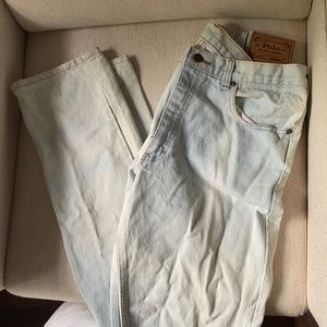 Vintage Ralph Lauren light wash jeans